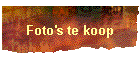 Foto's te koop