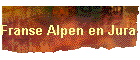 Franse Alpen en Jura (leeg)