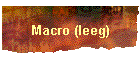 Macro (leeg)